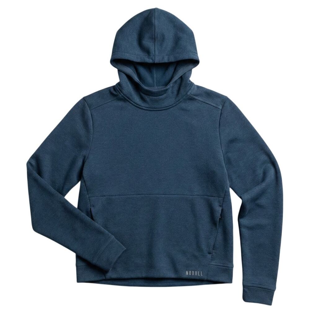 NOBULL Womens XL Athleisure Gym Workout‎ Performance Scuba Neck Crop Hoodie